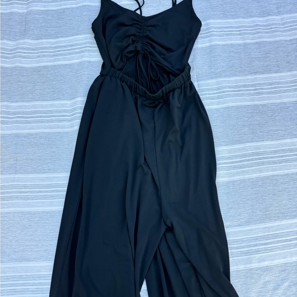 Flowy long romper